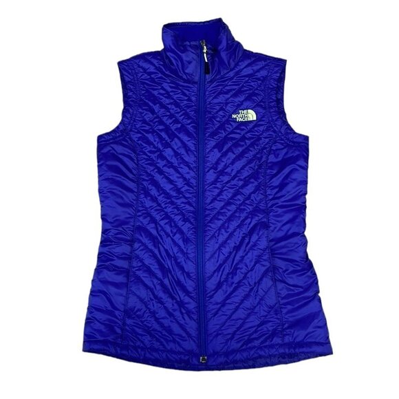 The North Face Lightweight Puffer Vest Blue Pockets Size X Small XS - Picture 11 of 17